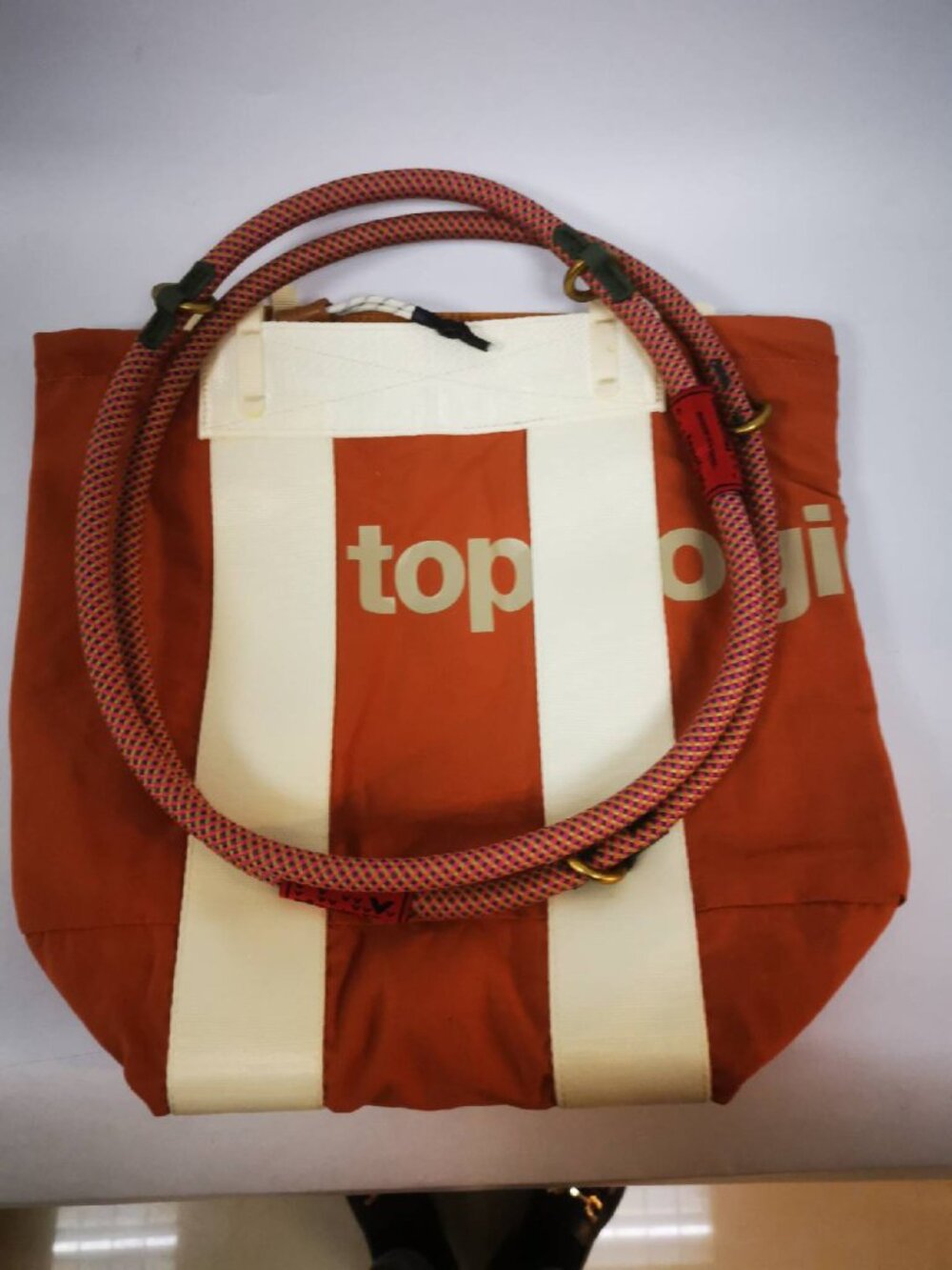 Pre-owned Topologie Gym Bag Travel Bag Handbag Tote Bag for Men & Women